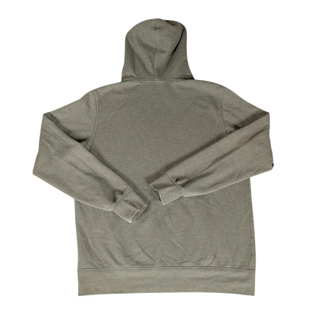 The North Face Mens Olive‎ Green Heathered Logo Pullover Hoodie 5055